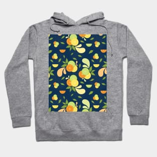 Citrus Splash Seamless Surface Pattern Design Hoodie